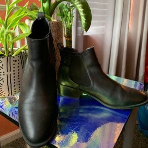 Steve Madden Black Booties